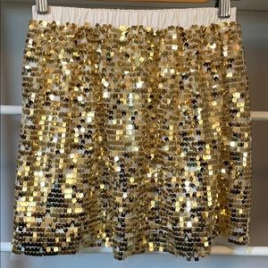 J Crew Crewcuts Girl’s Sequin Tulle Skirt